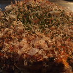 Konamonya Hachi - 豚玉　うどんモダン　卵のっけ