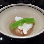 日本料理 晴山 - 2012年12月えび芋と平目