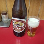 中国料理味味 - 瓶ビール