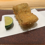 鮨 由う - ・太刀魚のフライ　