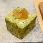鮨 由う - ・あおさのりの玉子焼き