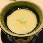 鮨 由う - ・白子とクリームチーズの茶碗蒸し