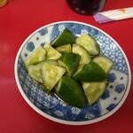 中国料理味味 - 自家製きゅうりぬか漬け
