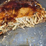 Okonomiyaki Kabazawa - 断面