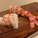 小笹寿し - 車海老（茹で）