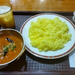 DELHI'S CURRY - 本日の日替わり キーマベイガン 850円