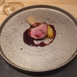 銀座 大石 - リンゴのキャラメリゼ