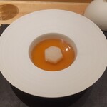 銀座 大石 - スッポンのスープ