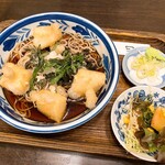 玉川そば - あげもちおろし(900円)