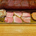 中華蕎麦 とみ田 - 「特選全部載せトッピング」¥1,000