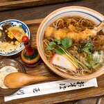 玉川そば - 天ぷらそば(950円)