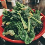 魚としゃり 琴似店 - 寒じめほうれん草のサラダ