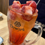 博多串焼 しんべヱ - 酎ハイ ごろごろイチゴ(¥550)