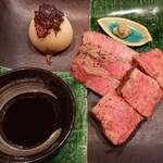 会席料理 かど36 - サーロイン・ヒレ(大人用)