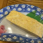 若竹 - 追加で玉子焼きも持って来られました。