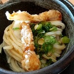 凡蔵 - かつとじ定食の生醤油うどん