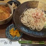 Echizen - 越前おろしそばと小鉢ソースカツ丼 1000円