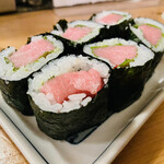 Kamesushi - とろ鉄火巻（1,670円）