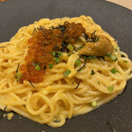 鎌倉パスタ - ウニとイクラのクリームパスタ