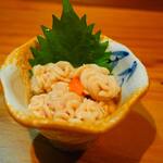 卓 - 白子ぽん酢その２