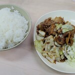 天下一品 - 豚焼肉セット「当然作り直し」