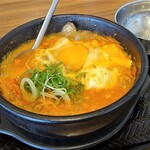 カルビ丼とスン豆腐専門店 韓丼 - スン豆腐 豚キムチ(単品) 