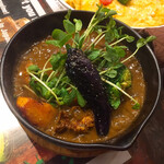 箱根かれー 心 - オムカレー