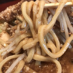 バリバリジョニー - 麺は極太のワシワシ。