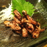 珍獣屋 - ヘビのぶった切り焼き
