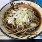 きそば 宇都宮線ホーム - 最後の月見そば