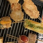 大阪串焼 串イッカ - くわ焼き10種盛り