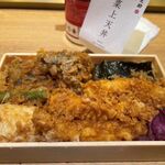 日本橋 天丼 天むす 金子半之助 - 野菜上天丼　1180円