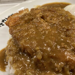 上等カレー - 温玉カレー、トンカツ