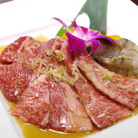 游玄亭 新宿 - 厳選焼肉ランチ(上ヒレ、カルビ、海老)