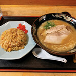 炭火焼肉 敏 - 焼きめしセット