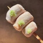 炭焼 おかげさん - 京紅地鶏のさび焼き