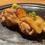 炭焼 おかげさん - 丹羽黒とりの赤ペタ