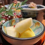 炭焼 おかげさん - パイナップルと洋梨のピクルス