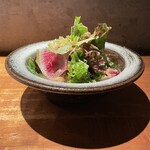 炭焼 おかげさん - 自家製ドレッシングサラダ
