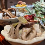 炭焼 おかげさん - 舞茸炒め