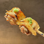 炭焼 おかげさん - 丹羽黒とりの赤ペタ