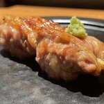 炭焼 おかげさん - 伊勢赤鷄の抱き身セセリ