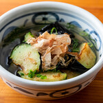 揚げ茄子のおでん