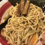 自家製太打麺 勢拉 - ５回混ぜ混ぜ