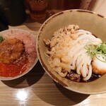 本町製麺所 本店 - いくら玉天ごはん＆ぶっかけうどん