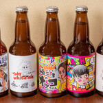 ミユキ茶房 - ドリンク写真:三津浜の「麦宿伝」が作るこだわりの地ビールを取り扱っています。