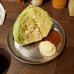 四文屋 - キャベツ　みそマヨ