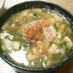 YAWATAYA ISOGORO - 【参考】「七味唐からし」をカブと油揚げの味噌汁にふって