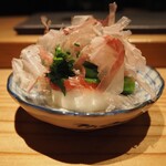 とり茶太郎 - 蕪と菜の花の梅がつお