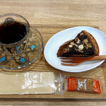 ハヅコーヒー - クッキー付き